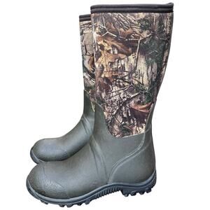 Field & Stream Tracker Boots 7mm Neoprene Rutland Camo Green M Size 6/ W 7.5/8
